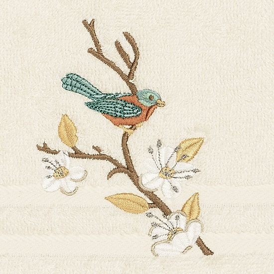 Linum Home Textiles Springtime Embellished 3-pc. Bath Towel Set