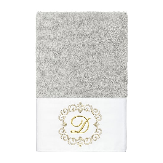 Linum Home Textiles Monica Gold Embellished 3-pc. Bath Towel Set