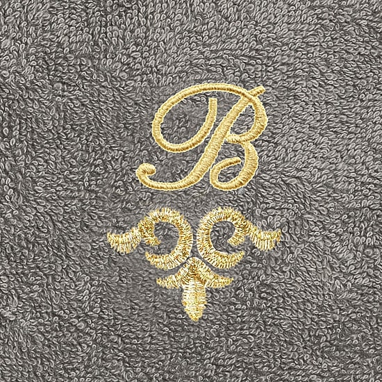 Linum Home Textiles Monica Gold 2-pc. Embellished Washcloth
