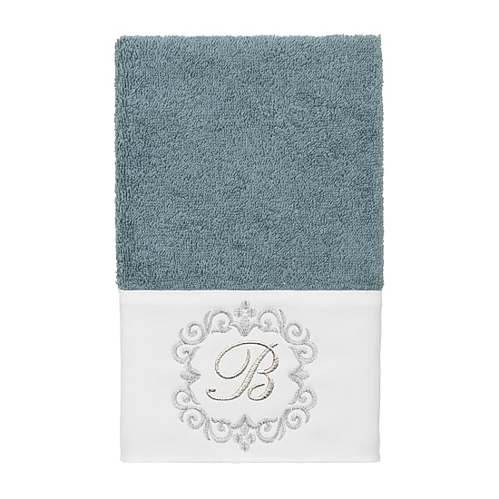 Linum Home Textiles Monica Silver Embellished 3-pc. Bath Towel Set