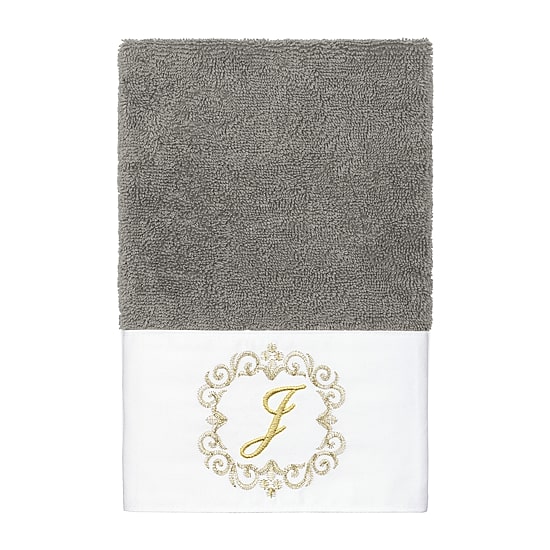 Linum Home Textiles Monica Gold Embellished 3-pc. Bath Towel Set