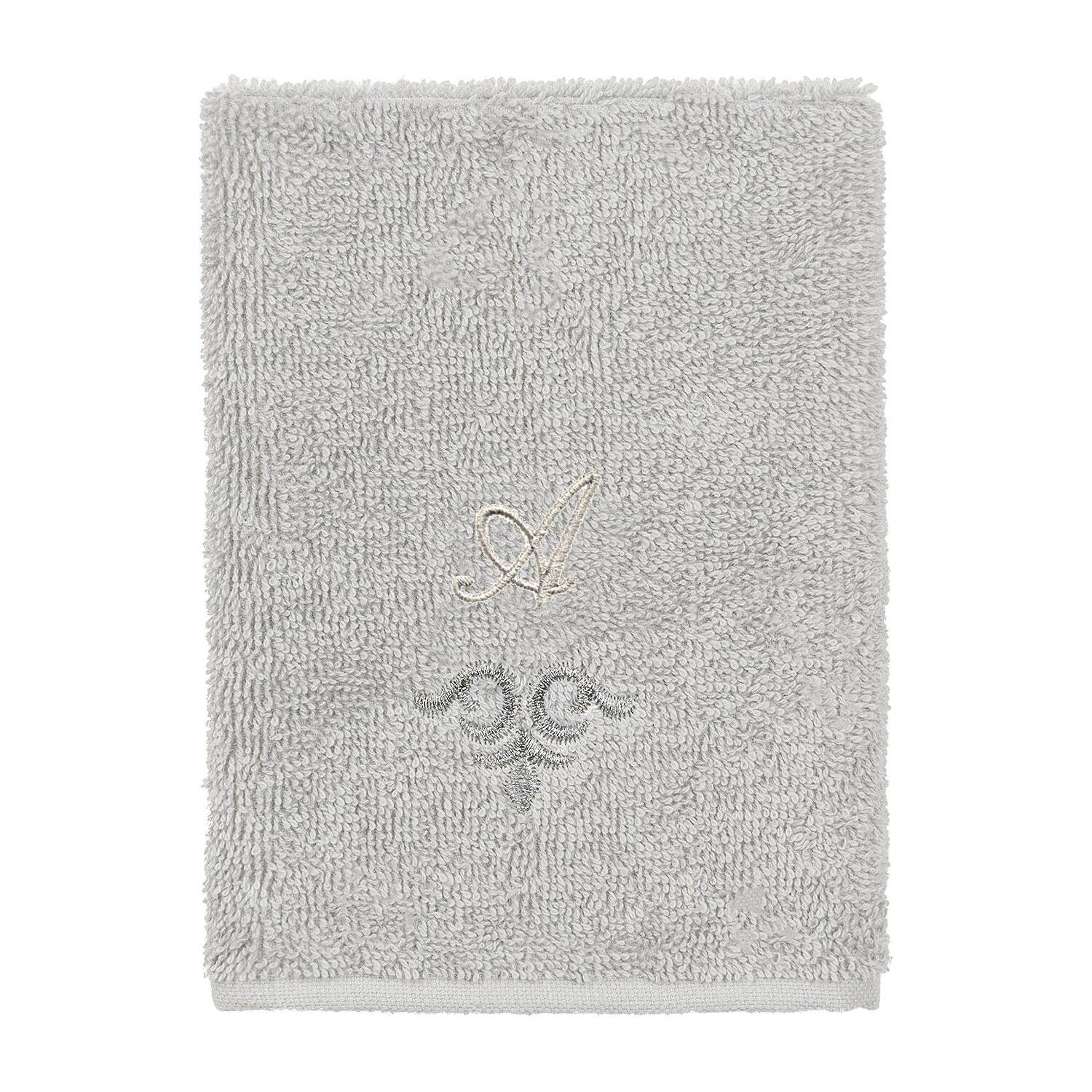 Linum Home Textiles Monica Silver Embellished 3-pc. Bath Towel Set