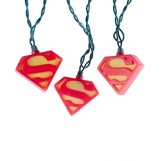 Kurt Adler 10-Light Superman Light Set