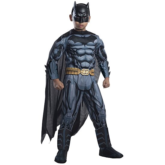 Little & Big Kid Boys Deluxe Batman DC Comics 5-pc. Costume