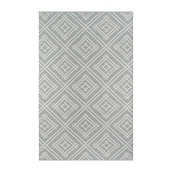 Madcap Cottage By Momeni Everglades Club Geometric Indoor Outdoor Rectangular Accent Rug
