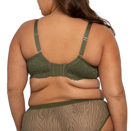 Curvy Couture Luxe Lace Wireless Bralette-1348