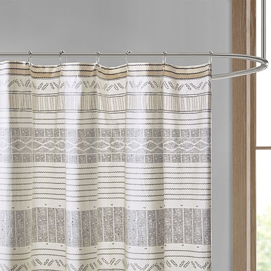 INK+IVY Cody Shower Curtain