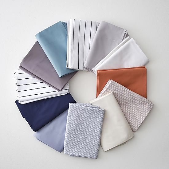 Home Expressions Cool and Crisp Cotton Percale 2-Pack Pillowcase