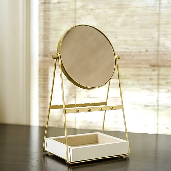 Hives And Honey White Jewelry Stand