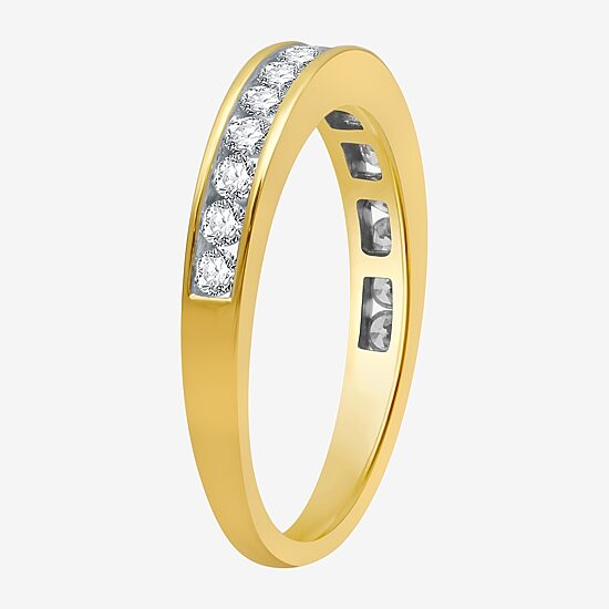 I Said Yes (H-I / I1) Womens 1 CT. T.W. Lab Grown White Diamond 14K Gold Over Silver Sterling Silver Round Bridal Set
