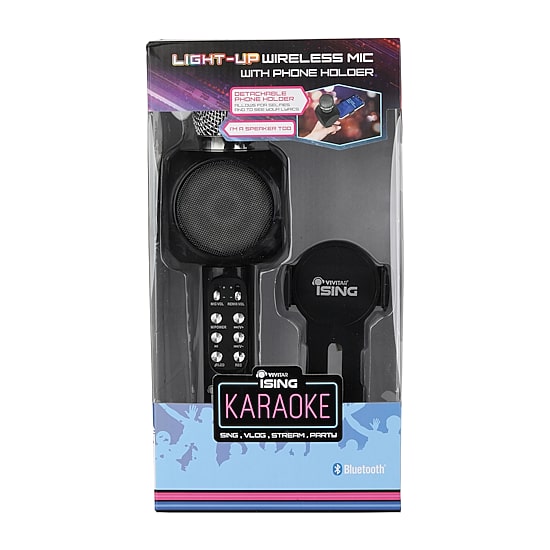 Ising Light-Up Bluetooth Karaoke Microphone