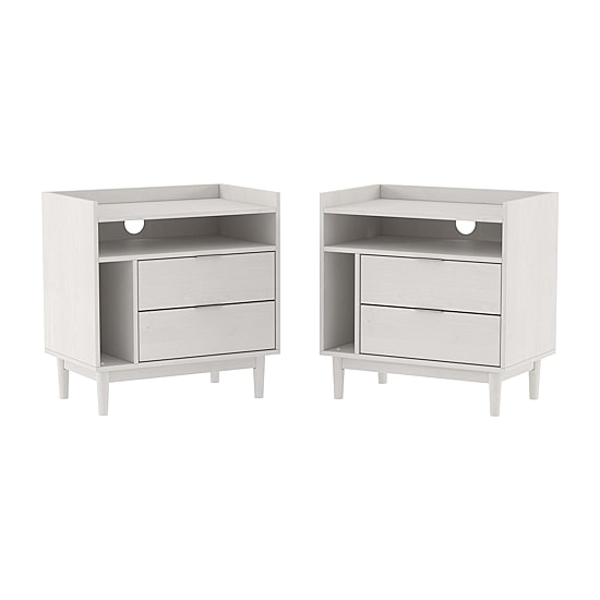 MCM 2 Drawer Nighstand