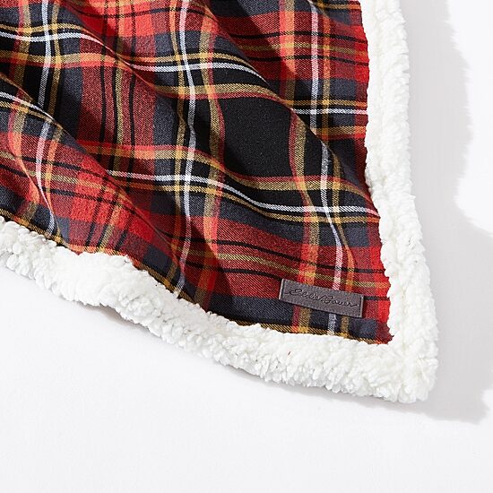 Eddie Bauer Mountain Tartan Washable Lightweight Throw