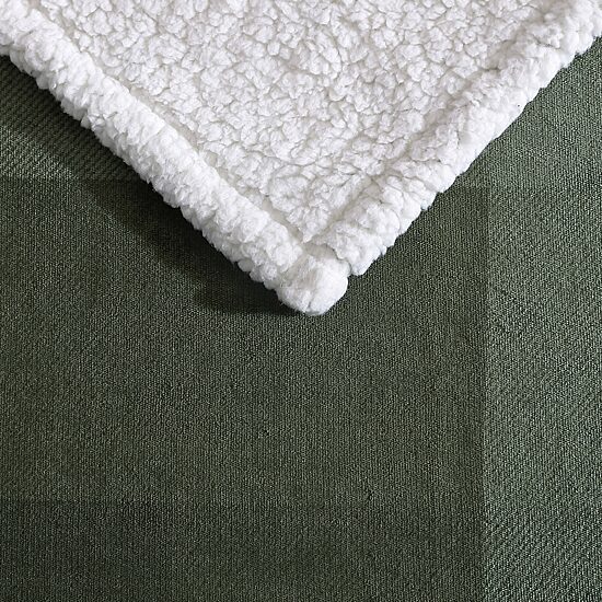 Eddie Bauer Pine Plaid Washable Lightweight Throw