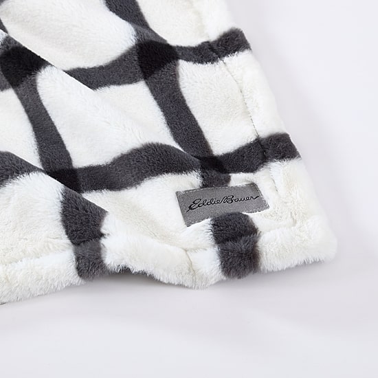 Eddie Bauer Bunkhouse Fur Like Washable Lightweight Throw