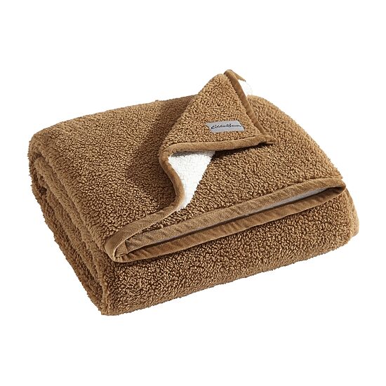 Eddie Bauer Bi Colored Washable Lightweight Throw