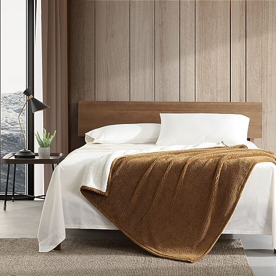 Eddie Bauer Bi Colored Washable Lightweight Throw