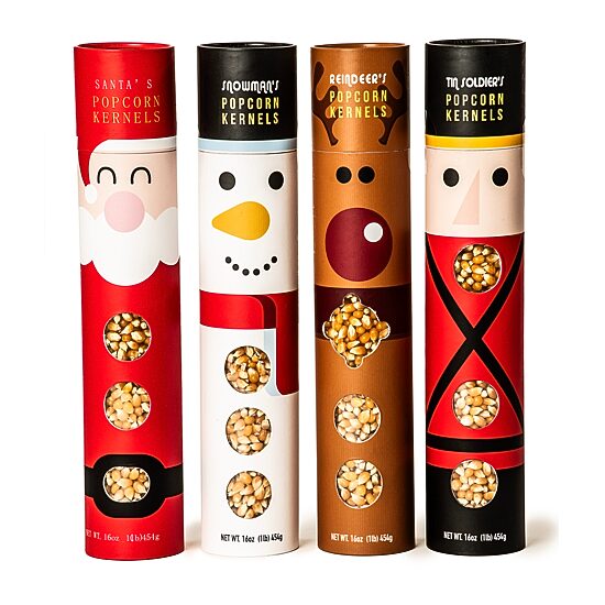 Wabash Valley Farms Festive Kernel Crew Collection Valentines Day Food Set