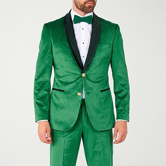 Opposuits Velvet Verdant Mens 3-pc. Tuxedo