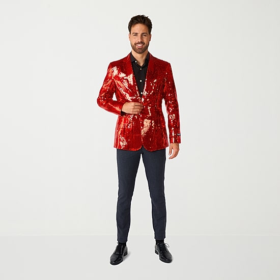 Suitmeister Sequins Mens Slim Fit Blazer