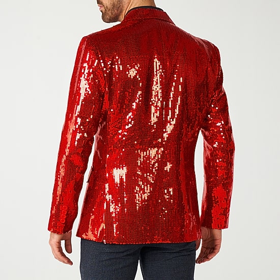 Suitmeister Sequins Mens Slim Fit Blazer