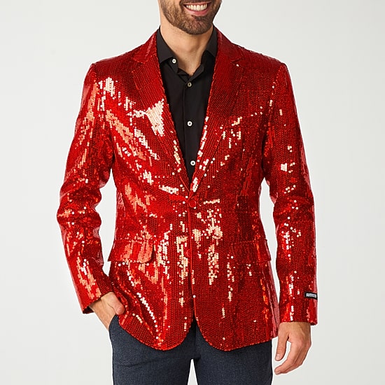 Suitmeister Sequins Mens Slim Fit Blazer