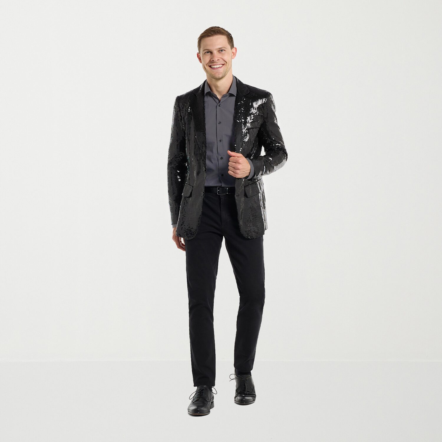 Suitmeister Sequins Mens Slim Fit Blazer