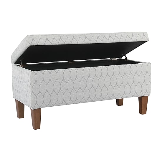 Kinfine Homepop Drake Storage Bench