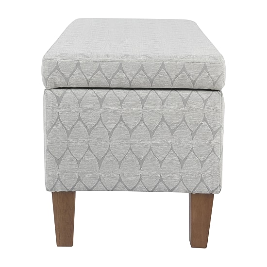 Kinfine Homepop Drake Storage Bench
