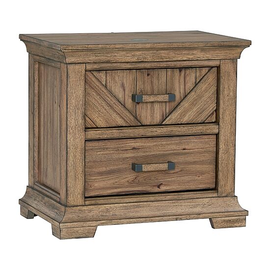 AVALON FURNITURE Knox 2-Drawer Nightstand