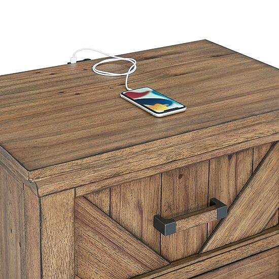 AVALON FURNITURE Knox 2-Drawer Nightstand
