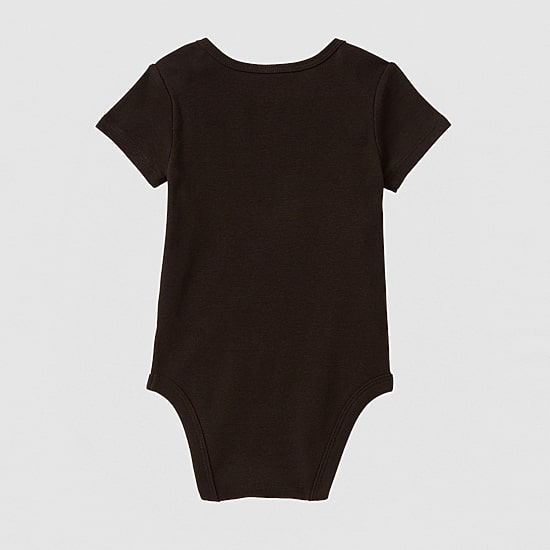 Okie Dokie Baby Boys Crew Neck Short Sleeve Rib Bodysuit