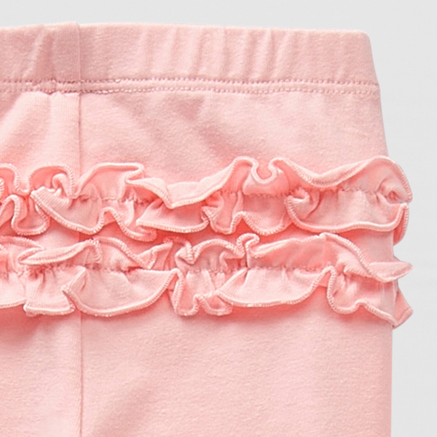 Okie Dokie Baby Girls Full Length Ruffle Back Leggings