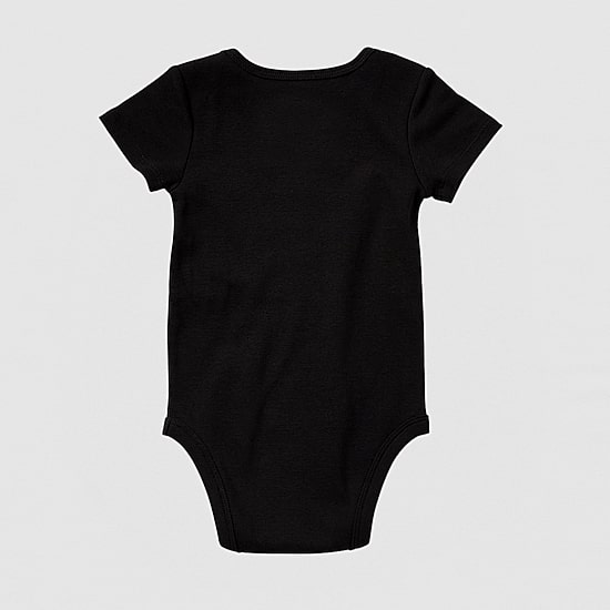 Okie Dokie Baby Unisex Round Neck Short Sleeve Rib Bodysuit