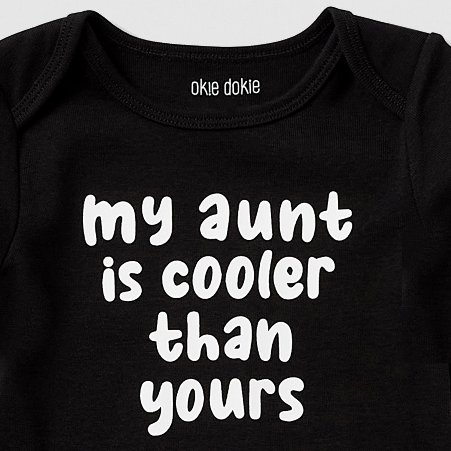 Okie Dokie Baby Unisex Round Neck Short Sleeve Rib Bodysuit
