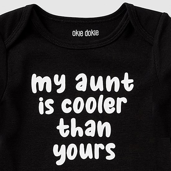 Okie Dokie Baby Unisex Round Neck Short Sleeve Rib Bodysuit