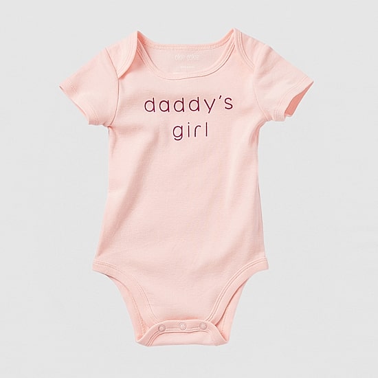 Okie Dokie Baby Girls Round Neck Short Sleeve Rib Bodysuit
