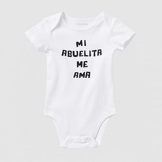 Okie Dokie Baby Unisex Round Neck Short Sleeve Rib Bodysuit