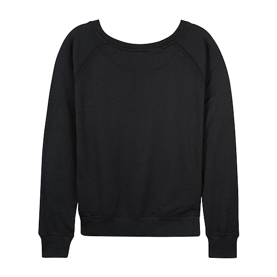 Eating Junk Womens Crew Neck Long Sleeve Regular Fit Graphic T-Shirt