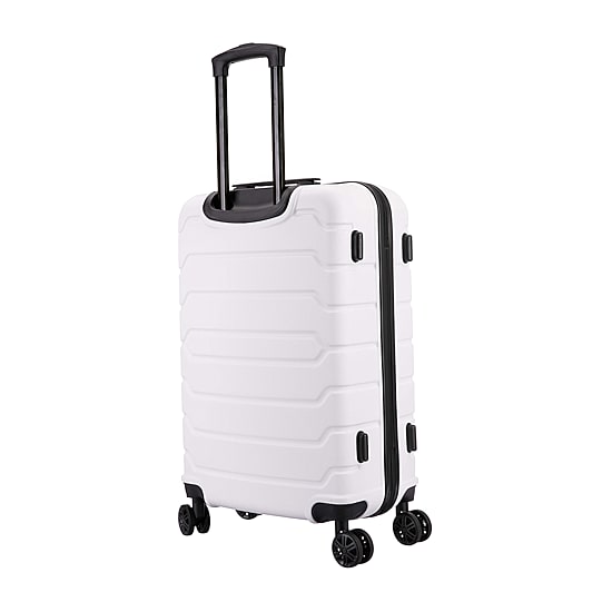 InUSA Trend 24 Inch Hardside Lightweight Checked Spinner Luggage