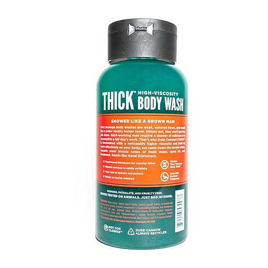 Duke Cannon Thick Liquid Naval Diplomacy Body Wash