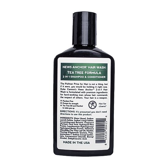 Duke Cannon Anchor 2-In-1 Tea Tree Shampoo 10 oz.