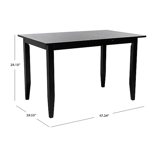 Safavieh Miliano Collection Rectangular Wood-Top Dining Table