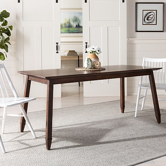 Safavieh Brayson Collection Rectangular Wood-Top Dining Table