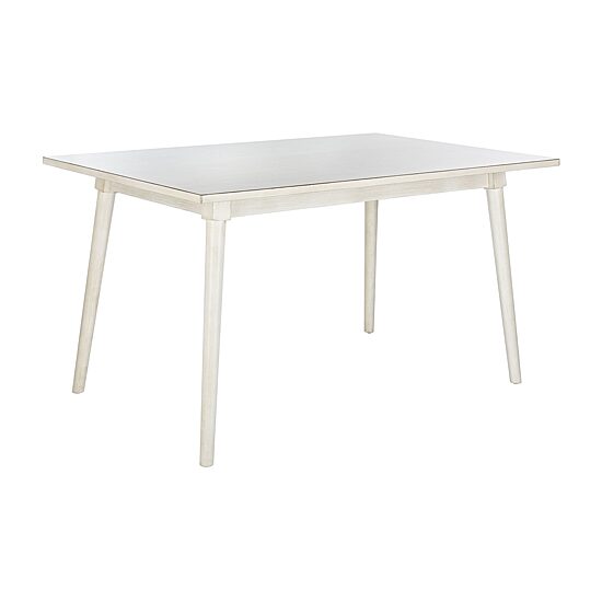 Safavieh Tia Collection Rectangular Wood-Top Dining Table