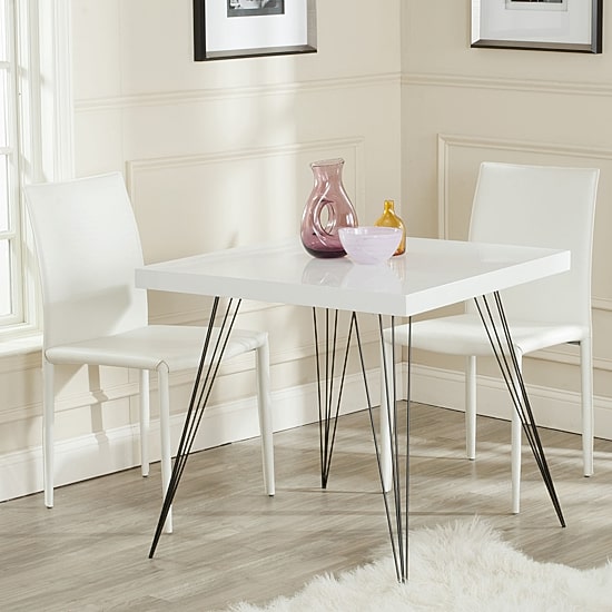Safavieh Wolcott Collection Square Wood-Top Dining Table