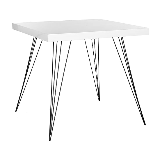 Safavieh Wolcott Collection Square Wood-Top Dining Table