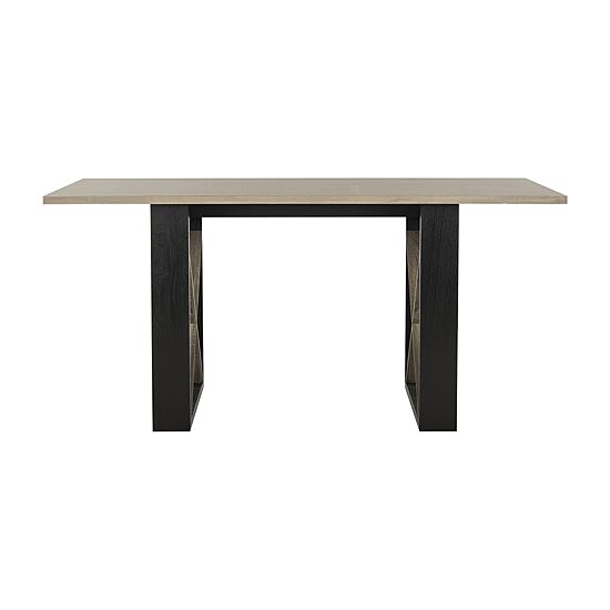 Safavieh Monty Dining Collection Rectangular Wood-Top Dining Table