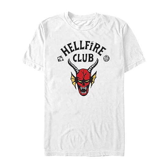 Mens Crew Neck Short Sleeve Classic Fit Stranger Things Graphic T-Shirt