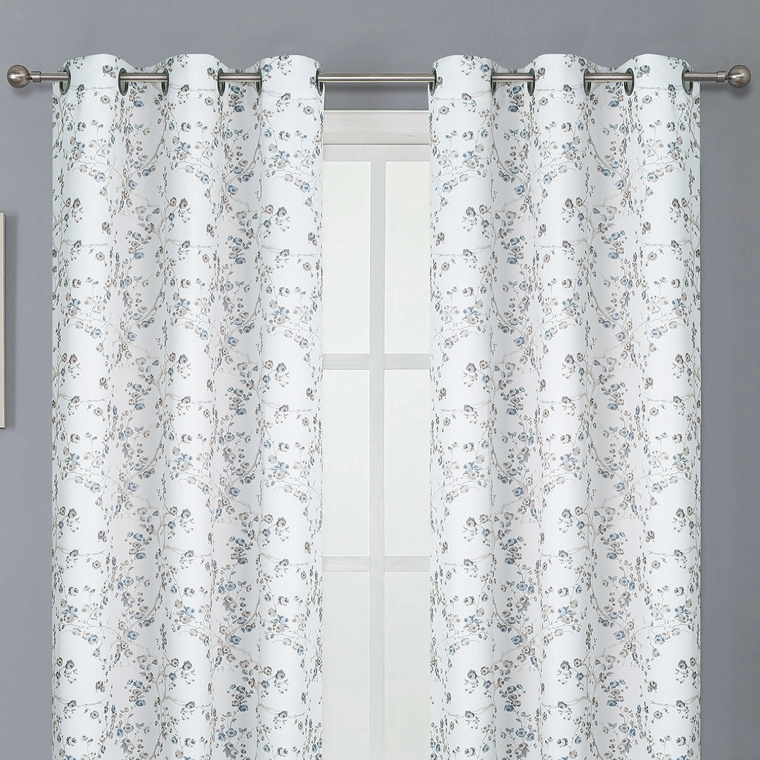 Regal Home Arlo Grommet Top Energy Saving Blackout Set of 2 Curtain Panel